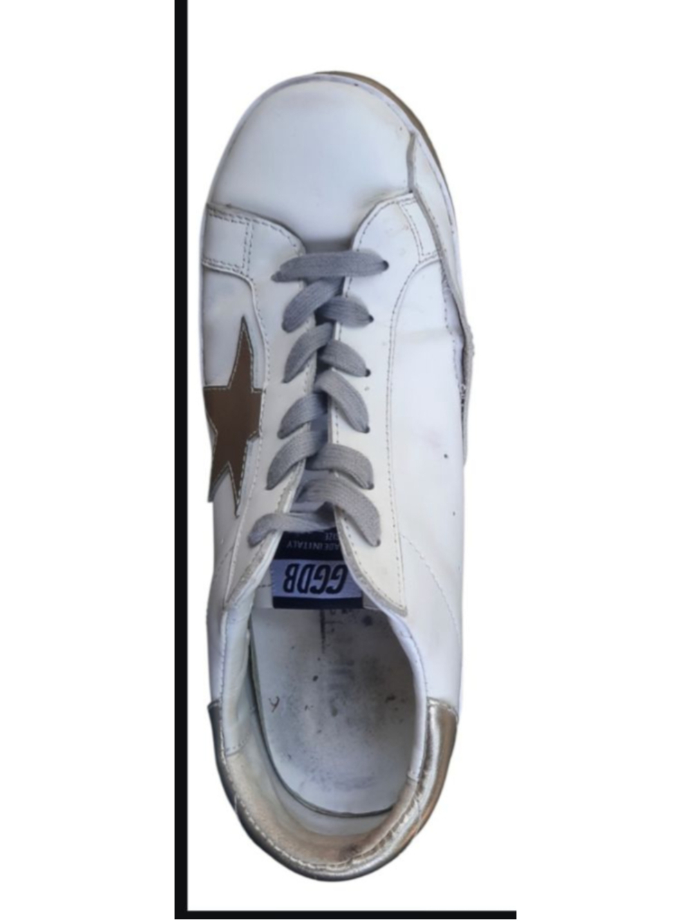 Golden Goose Super-Star fashion sneakers
White Silver (Women's) Size 10.5 - Picture 4 of 6